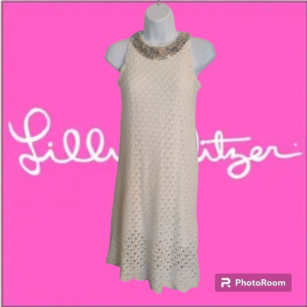 Lilly Pulitzer crochet dress